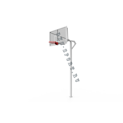 Стойка баскетбольная уличная