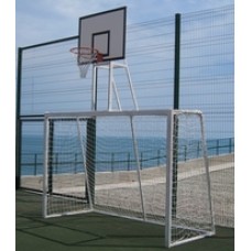 Ворота футбольные с баскетбольным щитом