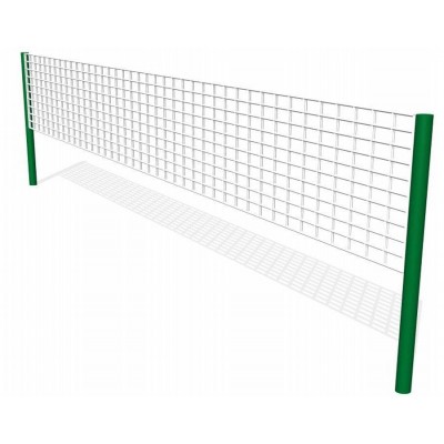 Стойки волейбольные с креплениями для сетки тенниса и бадминтона