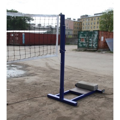 Стойки волейбольные телескопические с регулировкой высоты сетки
